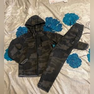 Boys army style outfit set